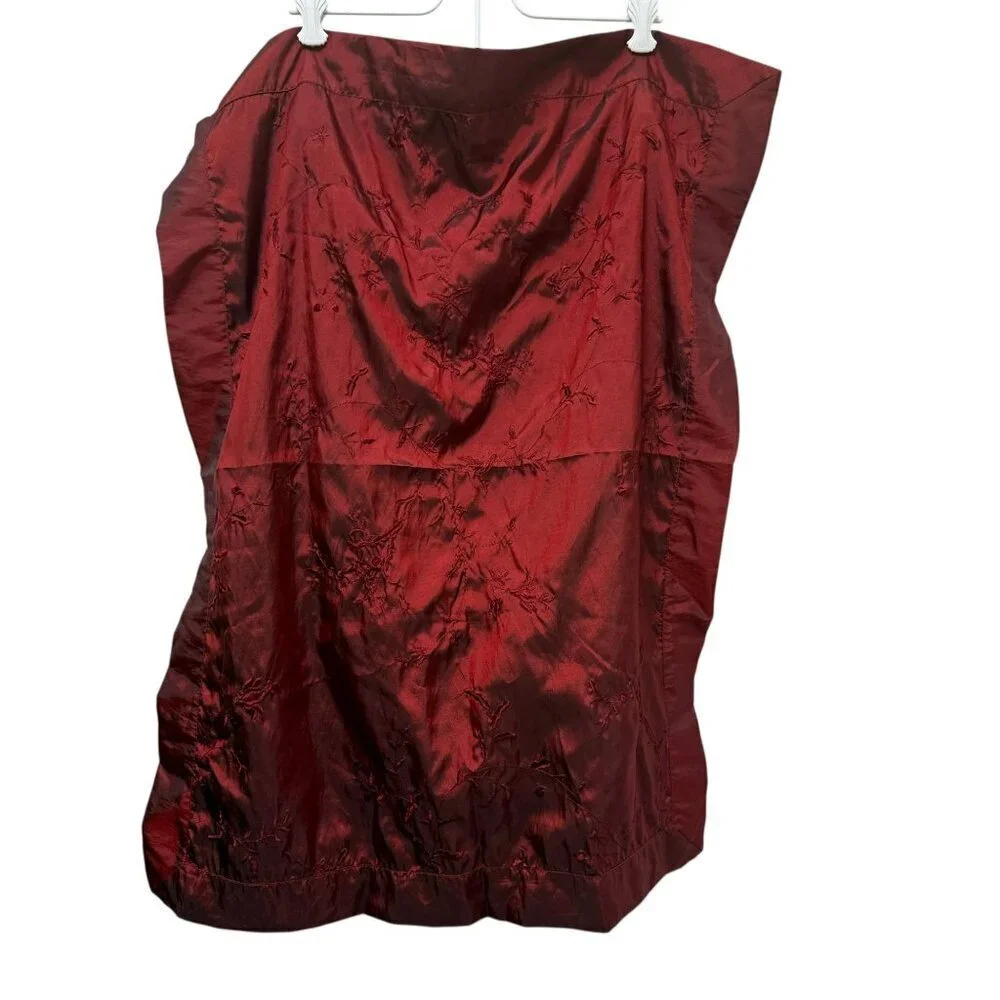 Rodeo Home Embroidered Pillowcases Set of 2 Burgundy Red Pillow Standard Shams